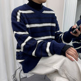 アンゴラストライプニット/EV Angora Striped Knitwear (2 colors)