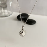 ハートスターレイヤードボールネックレス/stt Heart Star Layered Ball Necklace