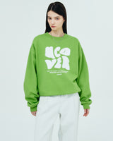 POINTAGE LOGO SWEATSHIRT-OLIVE GREEN (6680893423734)