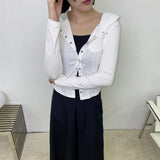 ビッタンボタンフード付きTシャツ / bitdan button hooded t-shirt