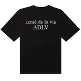 ADLV ベーシック半袖Tシャツ2  BLACK