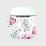 CRYSTAL MERRY PATTERN-PINK(AIR PODS-HARD) (6613158068342)