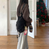Poots Side Coloring Banding Long Wide Training Pants
