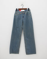 メディアムブルーローライズデニムパンツ / no.428 Medium Blue Low Rise Denim Pants