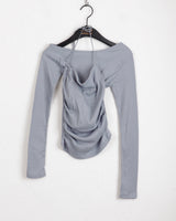 [SET] Signal Layered Tank Top One Shoulder T-Shirt