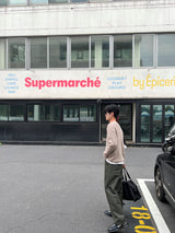 シーズナブルツイストカラーニット
