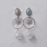 アイシーブルームピアス / Icy Bloom Piercing - Rainbow (Han Hyojoo Piercing)