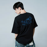 HOLYNUMBER7 X DKZ ギソクレタリングブラックTシャツ