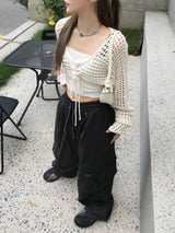 Amber net bolero