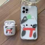 COCO - Sketch Some Christmas Cat Phone Case 