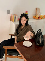 Every V-neck Knit Cardigan (10color)