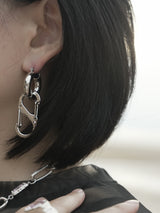 no.4ピアスシルバー / no.4 earring silver