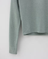 レイズドUネックTシャツ/Raised U-neck T-shirt (5color)