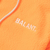 Classic Color Block Fleece Hoodie - Orange (6624442253430)