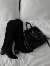 Classic metal linkle chain backpack (4 colors)