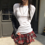 Toode ベーシック プレーン レイヤード コットン ラウンド 7/4 半袖 Tシャツ