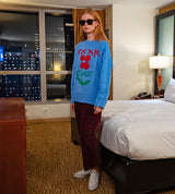TCWフラワージャガードニット / TCW Flower Jacquard Knit (4582468419702)