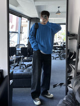 never loosefit round knit