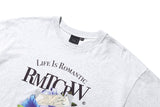 パステルリリーTシャツ / PASTEL LILY TEE_LIGHT GREY