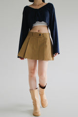 マヨネーズプリーツスカート / Mayonnaise Pleated Skirt (3color)