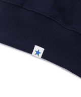 ダブルスターロゴクロップドフーディー / W STAR LOGO CROPPED HOODIE NAVY(CV2CFFM401A)