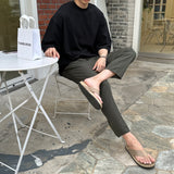 LMN Summer Ice Cropped Wide Pants (5 colors)