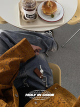 No.0026 HQ flocking trucker JK (3color)