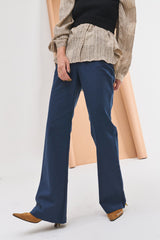 ポーハーセミブーツカットパンツ / Poher Semi Bootcut pt (2 colors)