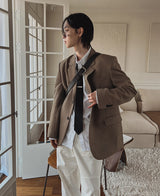 セレーナチェックブレザー / Selena check blazer (1 color)