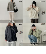 Todobaslock Hem String Banded Waist Sweatshirt