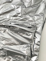 Future silver backpack