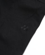 ワイドコットンカーゴパンツ / WIDE COTTON CARGO PANTS - BLACK