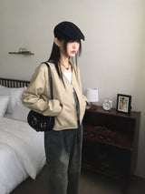 Meto semi bootcut wide denim pants