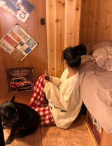 Anvely Checkered Sleep Pajamas Set