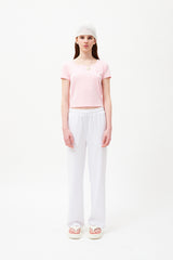 ウィッティバニーグラフィックトレーニングパンツ / WITTY BUNNY GRAPHIC TRAINING PANTS [WHITE]