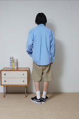 サプライストリングベスト/Oxford Multi Pocket Shirts (Blue)
