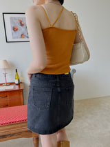 ムスクニットスリーブレス / Musk Knit Sleeveless (7color)