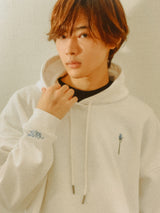 NOA × DVRK コラボレーションフーディー（ホワイト）※送料込み (4454573473910)
