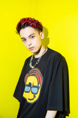 Novel Core × Emergenci コラボレーション l Tシャツ（ブラック） (4533737259126)