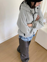 Tissue Coated Parachute Two Way Jogger Wide Pants