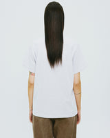 ペインティングフラワーTシャツ/PAINTING FLOWER TSHIRT-GREY