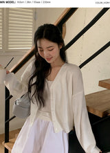 BC Simple V-neck Knit Cardigan (10color)