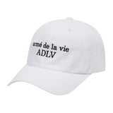 ADLV ベーシックボールキャップ ホワイト