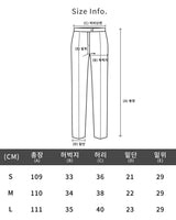 ニーダブルピンタックデニムパンツ / Knee Double Pintuck Denim Pants_2color