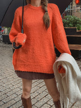 (UNISEX) キャミカルベーシックブラシニット