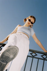 HIDE Pintuck Pants (White) (6570992435318)