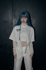 エンジェルナンバーレイヤードトップセット/angel number layered top set - ivory