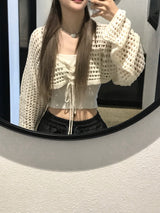 Amber net bolero