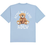 テディベア(ベアドール)半袖Tシャツ SKY BLUE