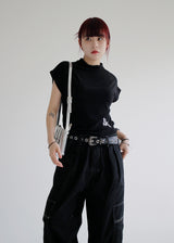 アルファベットショートスリーブポーラーTシャツ/Alphabet Short Sleeve Polar T-shirt (4color)